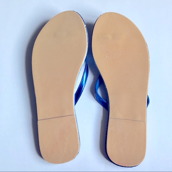 NEW CANDIE’S Galaxy Sandals Flip Flops Studded Stars Medium 7/8 Women’s - Picture 5 of 15